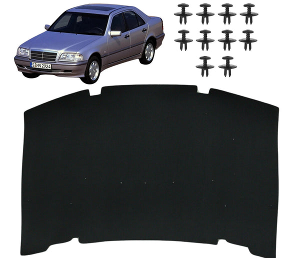 Hood Insulation Foam Pad for MERCEDES W202 1993-2000 Sound Insulating Engine - Bazarry Auto