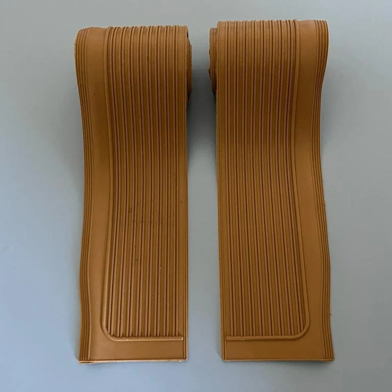 Rubber Door Sill Mats Pair Palomino Mercedes Benz R107 SL SLC Class