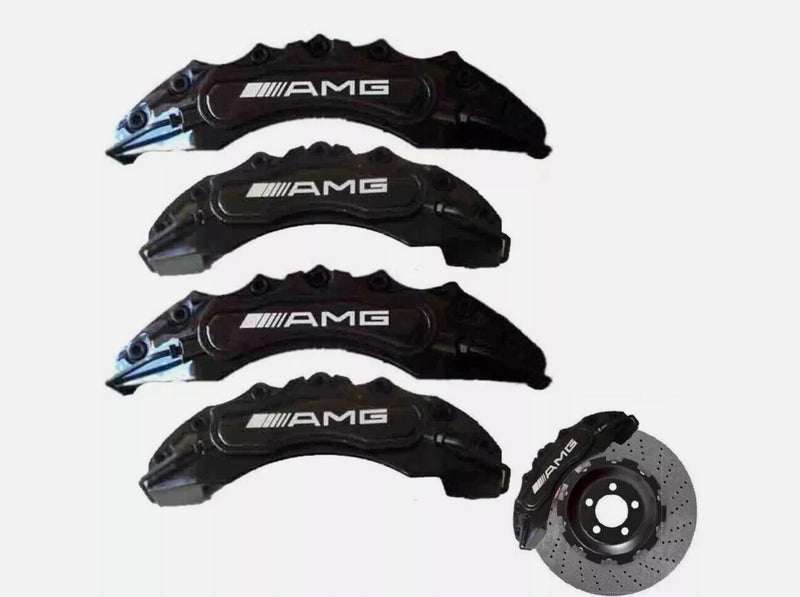Brake Caliper Cover 4X for Mercedes A B C E ML GLK GLE GLA GLB S Class CL AMG