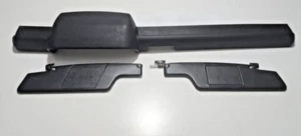 Porsche 914 Dash Pad Board and Porsche 914 Sun visor BLACK 91455203112 - Bazarry Auto