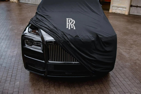 Rolls Royce Custom Fit Indoor Car Cover For All Models Soft Stretch Fabric - Bazarry Auto