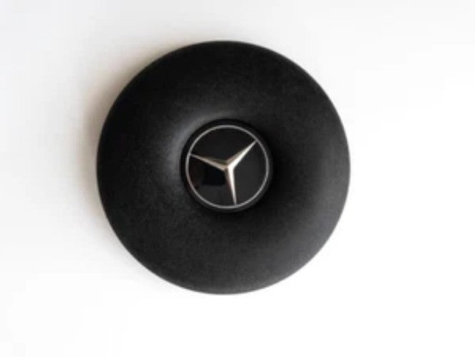 NEW - Mercedes W113 W114 W115 W108 W109 W111 W112 hub pads steering wheel BLACK
