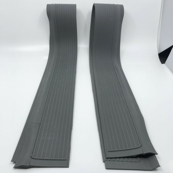 For Mercedes-Benz R107 SL-SLC CLASS Pair Rubber Door Sill COVER Protection -GRAY - Bazarry Auto