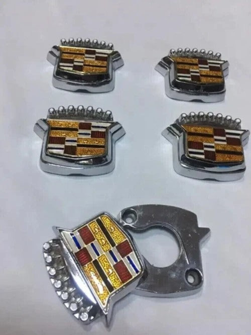 NEW Trunk Lock Crest Emblem 1977-1991 Cadillac Eldorado Deville and Fleetwood