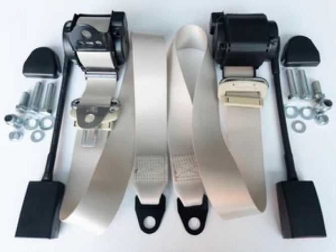 NEW Seat Belt for 914 Porsche with Brackets - BEİGE