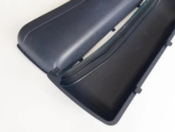 NEW Mercedes W123 door pockets door shelf left + right for door panel BLUE