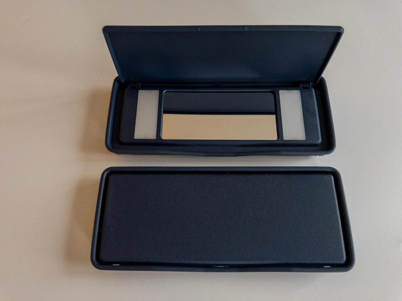 Mercedes Sun Visor Vanity Mirror  R107 560SL W123 W126 560SE 560 SEC DARK BLUE