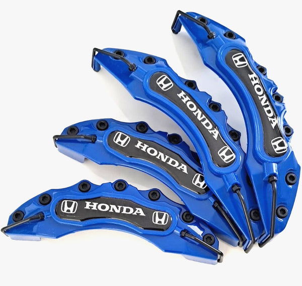 Brake Caliper Covers for Honda and Acura Civic Jazz Type R CR V FR Acord SET - Bazarry Auto