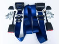 New Automatic 3-point seat belt Mercedes W 113, pagoda Seatbelt- BLUE