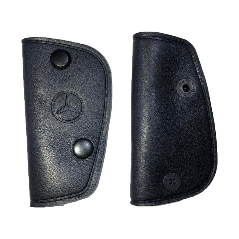 Mercedes Benz Classic Key Cover Holder Genuine Leather 1088900661 Black