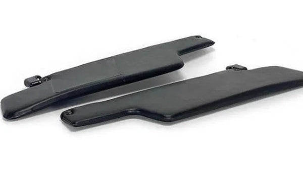 Sunvisor Sun Visors set with bracket for Porsche 914 1969-1976 BLACK LHD - Bazarry Auto