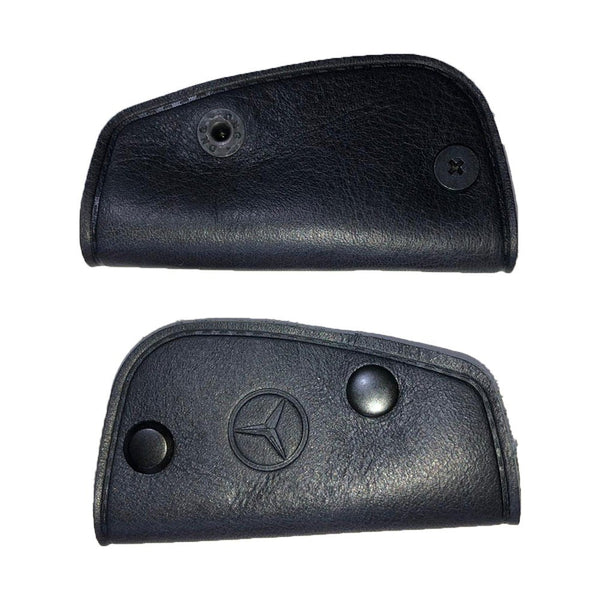 Mercedes Benz Classic Key Cover Holder Genuine Leather 1088900661 Black - Bazarry Auto