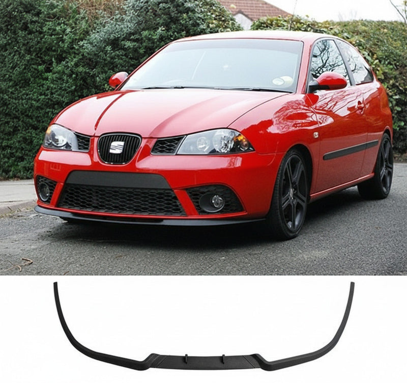 For Seat Ibiza MK4 6L Front Bumper Cup Spoiler Lip Splitter Valance