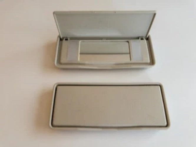 Mercedes Sun Visor Vanity Mirror R107 560SL W123 W126 560SE 560 SEC LIGHT GRAY