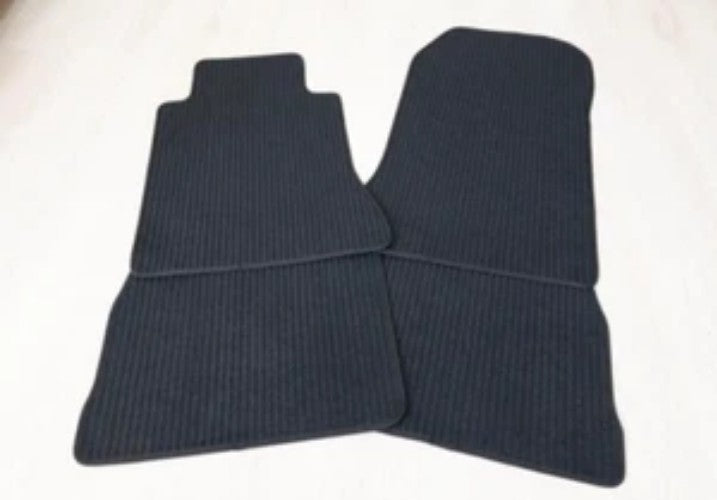 For Mercedes E-Class BLACK W124 Carpet Car Mats – 1985-1995 W124 OEM quality