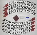 Permanent Tire Lettering stickers Hankook 1,25