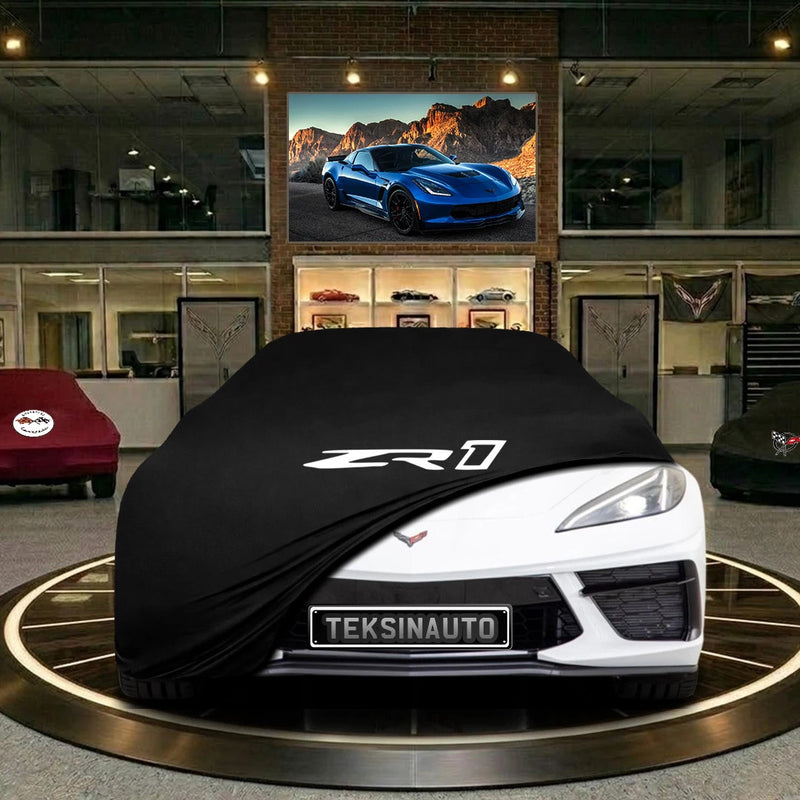 Corvette C8 Custom Fit Car Cover Compatible with ZR1 Model Car Cover