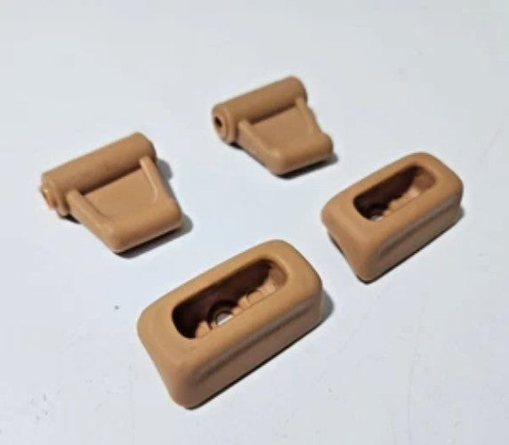 NEW Sun visor Clips For Mercedes SL R107 450SL,380SL,500SL,560SL,280S - PALOMINO