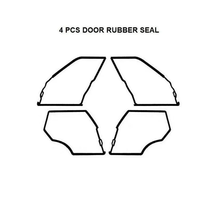 Door Seals Weatherstrip Seal Gaskets for BMW E90 3 SERIES 320 330 320 2005-2012