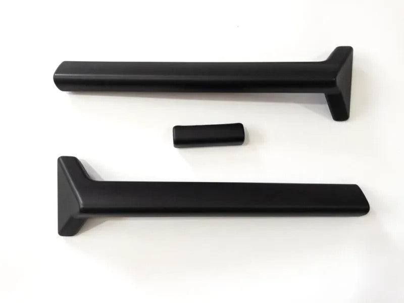 NEW Dash Knee Pad for Porsche 911 912 930 BLACK - SET 1969 - 1985.