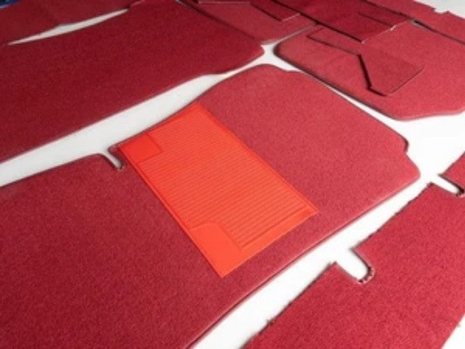 Mercedes W114 W115 Sedan Carpet set for 220D 240D 250 280D 1967 - 76 BURGUNDY