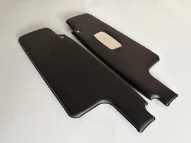 Porsche 911 Early Sun Visor Set, Suitable for 1965-1968 - Black