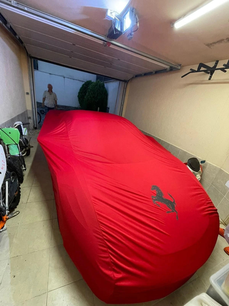 Ferrari Custom Fit Car Cover Compatible with All Models indoor Car Cover